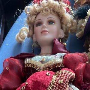 Assorted Porcelain Dolls.